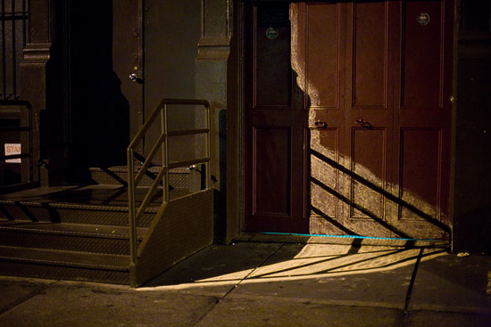 Crosby below Prince, New York, NY. 2009. from the series Chalk by Michael Neff